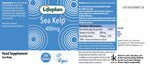 Lifeplan Sea Kelp supplement packaging with blue and white design