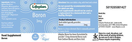 Boron label