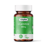 Lifeplan L-Carnitine supplement bottle on a white background
