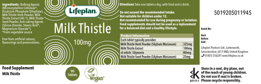 Milk Thistle 100mg