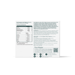 Nutritional supplement package with detailed label on a white background