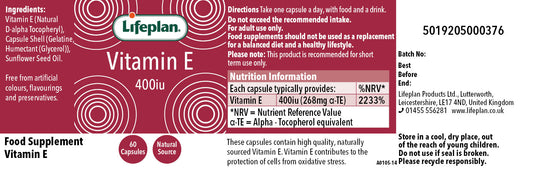 Vitamin E 400iu