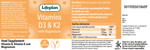 Vitamin D3 &, K2 with Magnesium