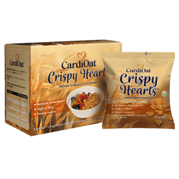 CardiOat Crispy Hearts® Oat Cereal
