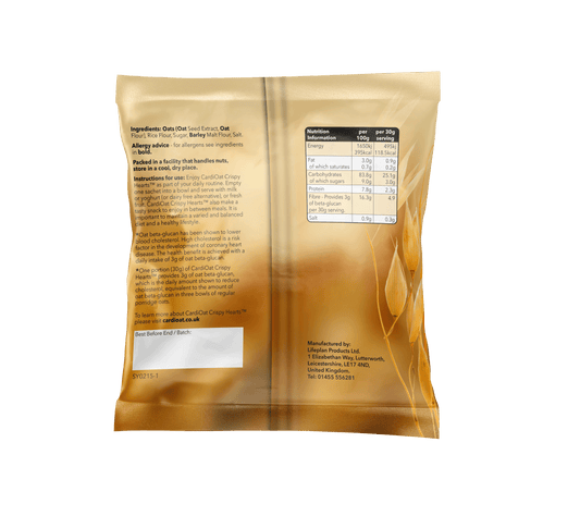 CardiOat Crispy Hearts® Oat Cereal