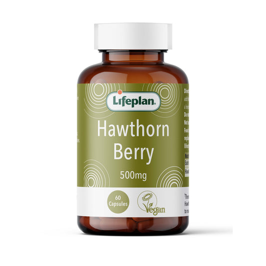These capsules contain only dried powdered Hawthorn Berry in a hard vegetarian capsule,